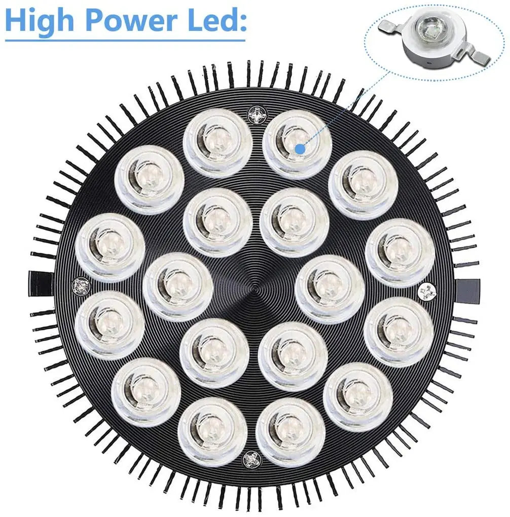 E27 LED Aquarium Light Bulb for Coral Reef and Plants