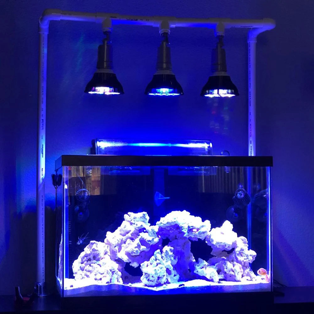 E27 LED Aquarium Light Bulb for Coral Reef and Plants