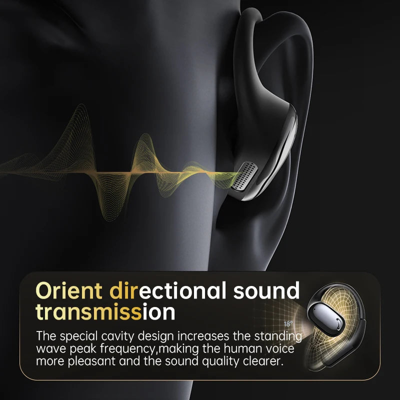 Pisen O1 OWS Open Ear Sports Bluetooth Headphones Pro