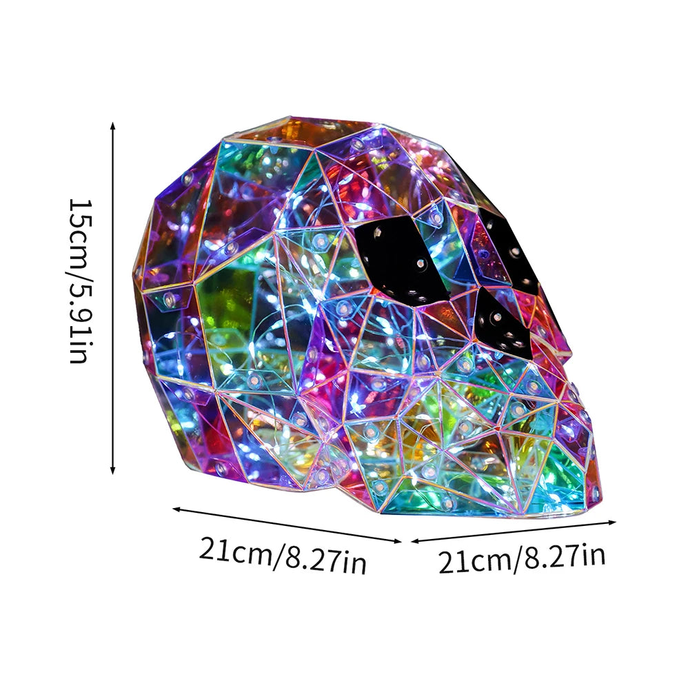Prismatic Ghost Halloween Decor Lights For Spooky Atmosphere