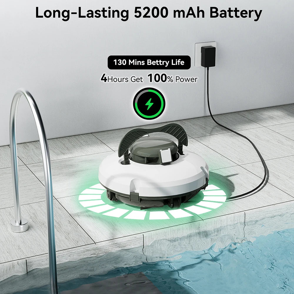 Redkey S100 Robotic Pool Cleaner for Effortless Maintenance