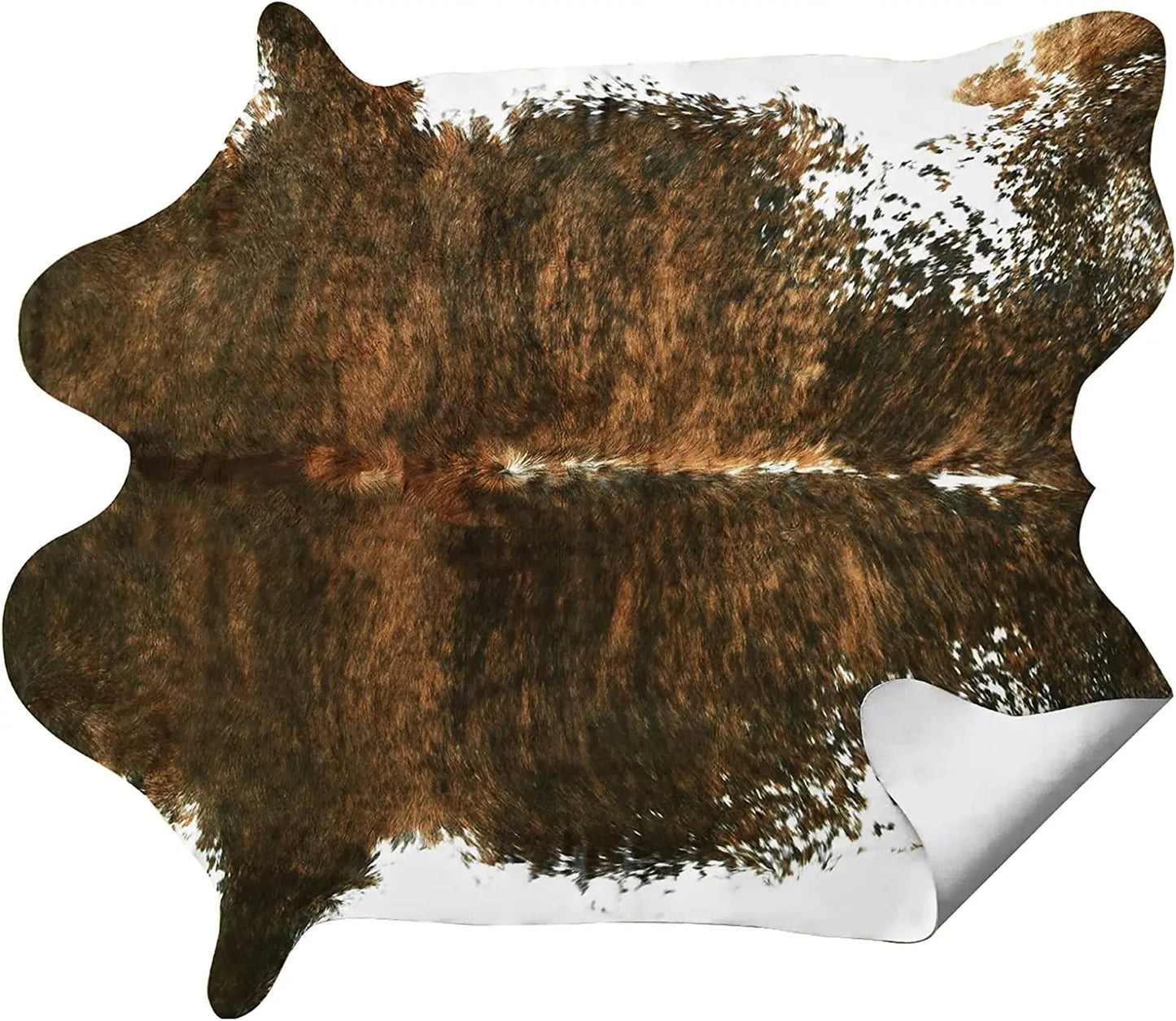 Faux Cowhide Animal Print Rug For Living Room Bedroom