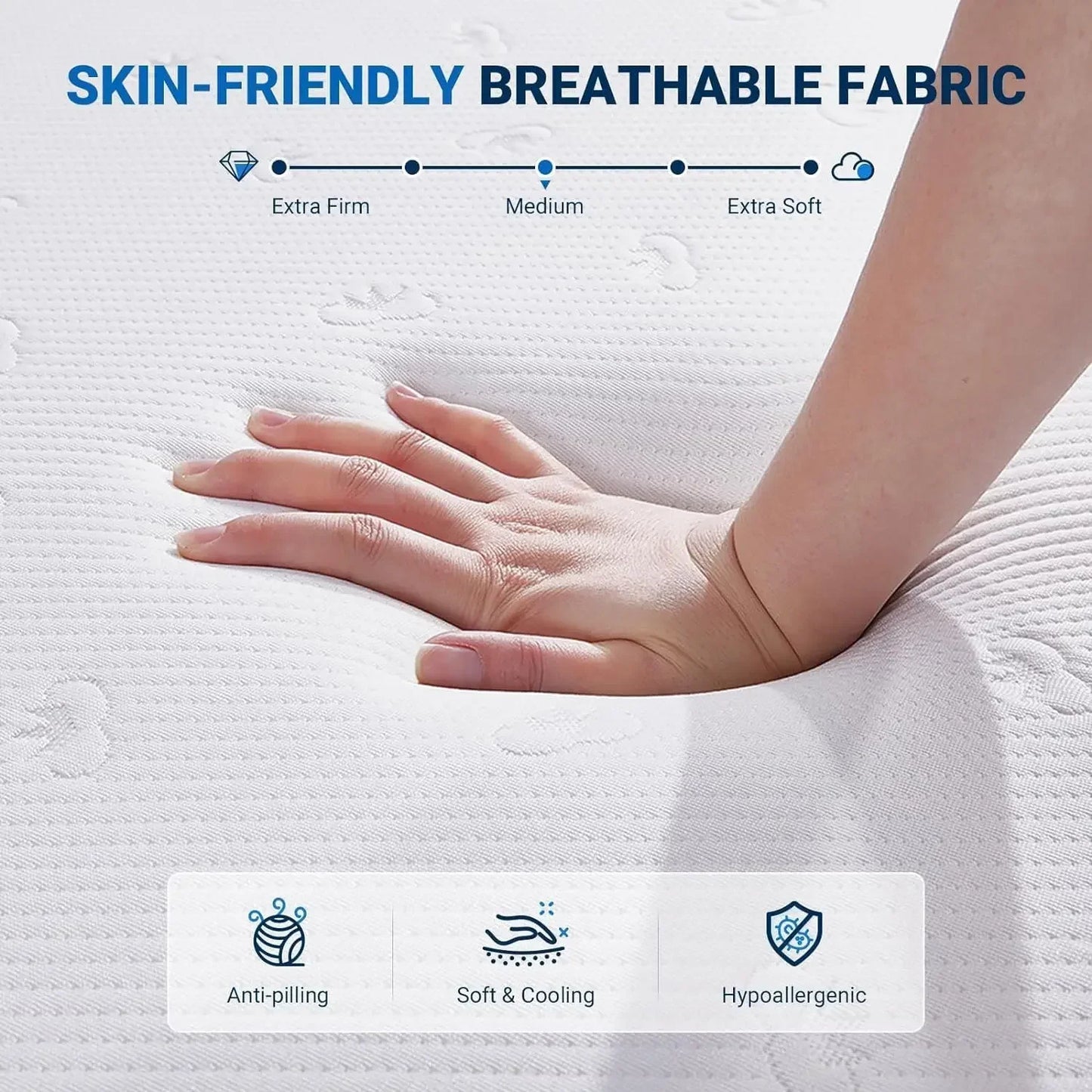 Memory Foam Mattress In A Box For Pressure Relief