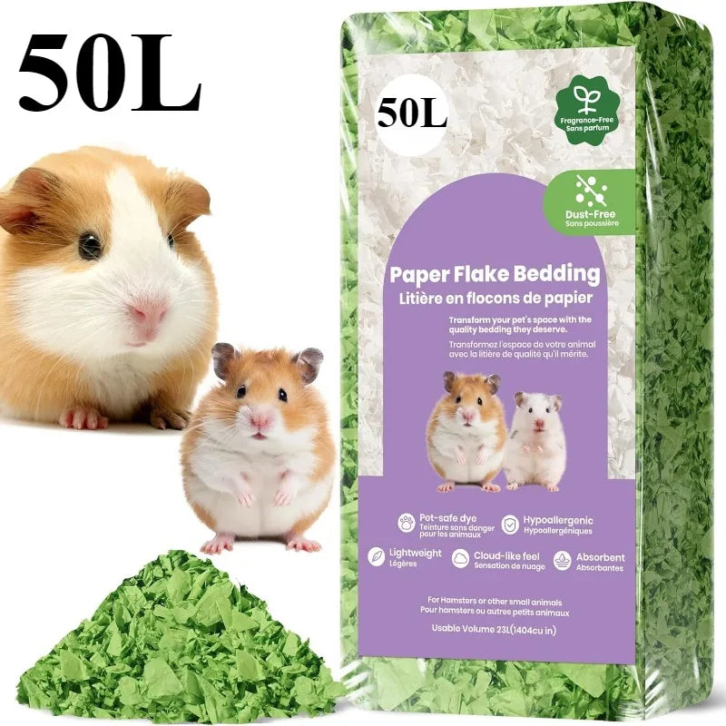 Natural Odor Control Pet Bedding for Small Animals 23L 50L