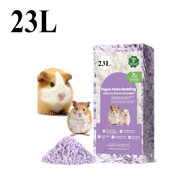 Natural Odor Control Pet Bedding for Small Animals 23L 50L