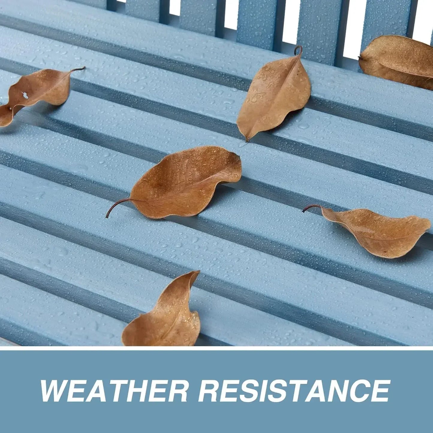 All Weather Garden Bench For Patio And Park Memorial
