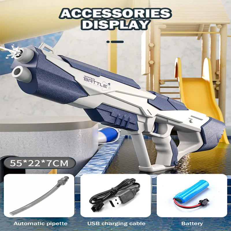 Electric Water Gun Outdoor Toy for Summer Fun