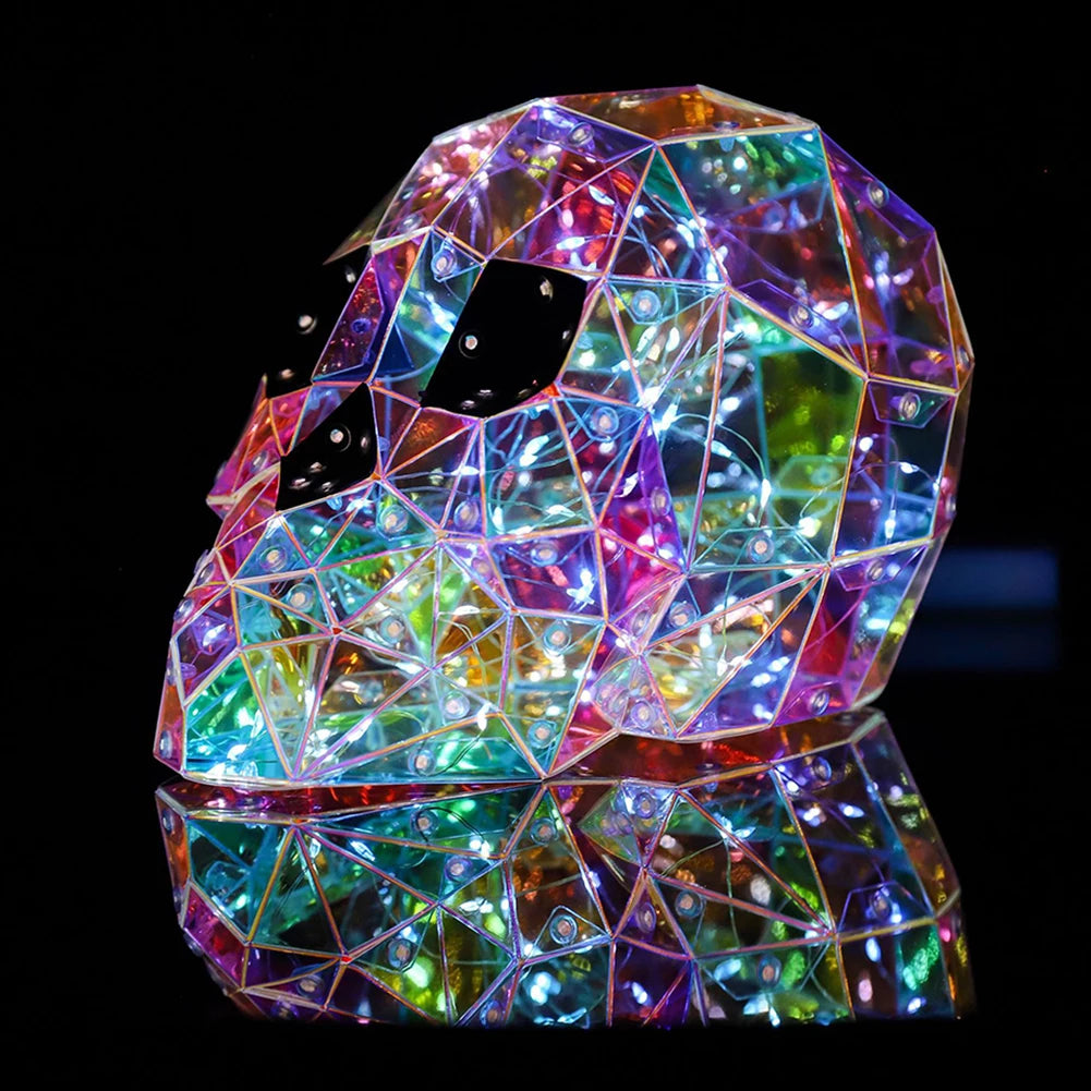 Prismatic Ghost Halloween Decor Lights For Spooky Atmosphere