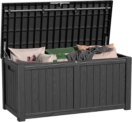Outdoor Deck Storage Box Waterproof Patio Furniture Locker