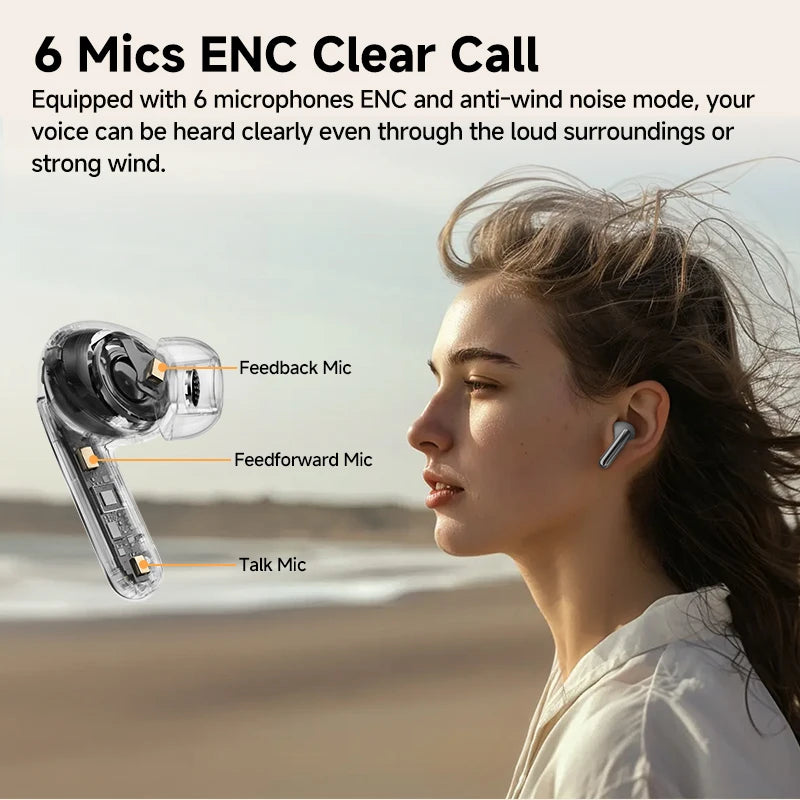 QCY MeloBuds Pro ANC Wireless Earphones LDAC Bluetooth