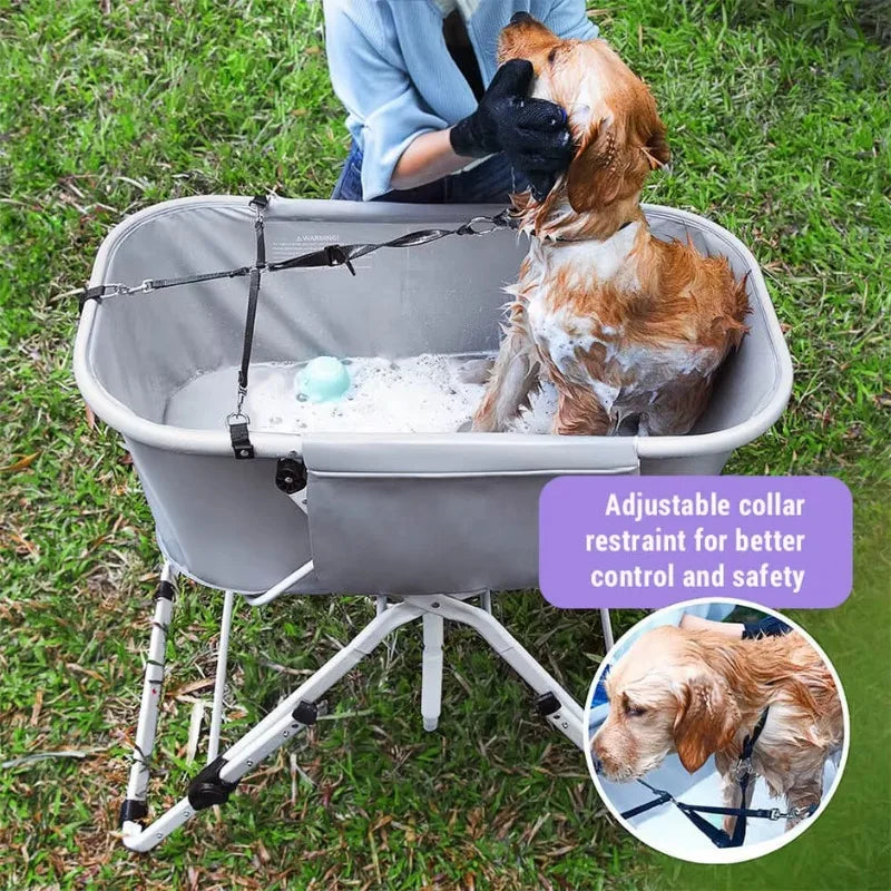 Elevated Grooming Bath Tub For Medium And Large Dogs