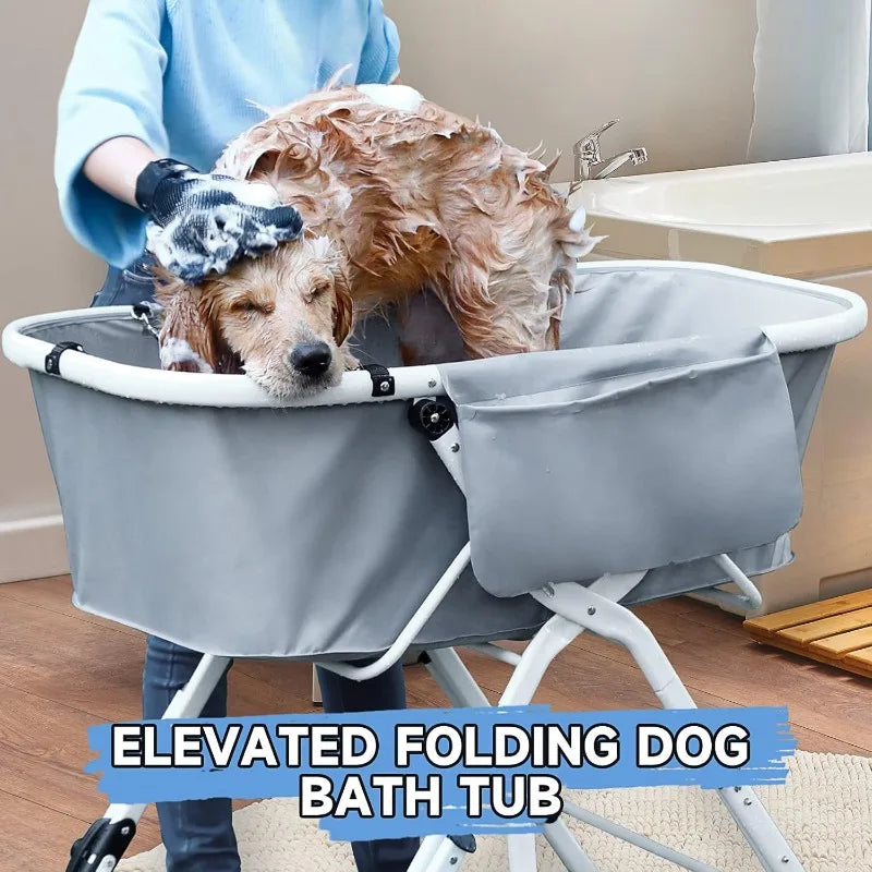 Elevated Grooming Bath Tub For Medium And Large Dogs