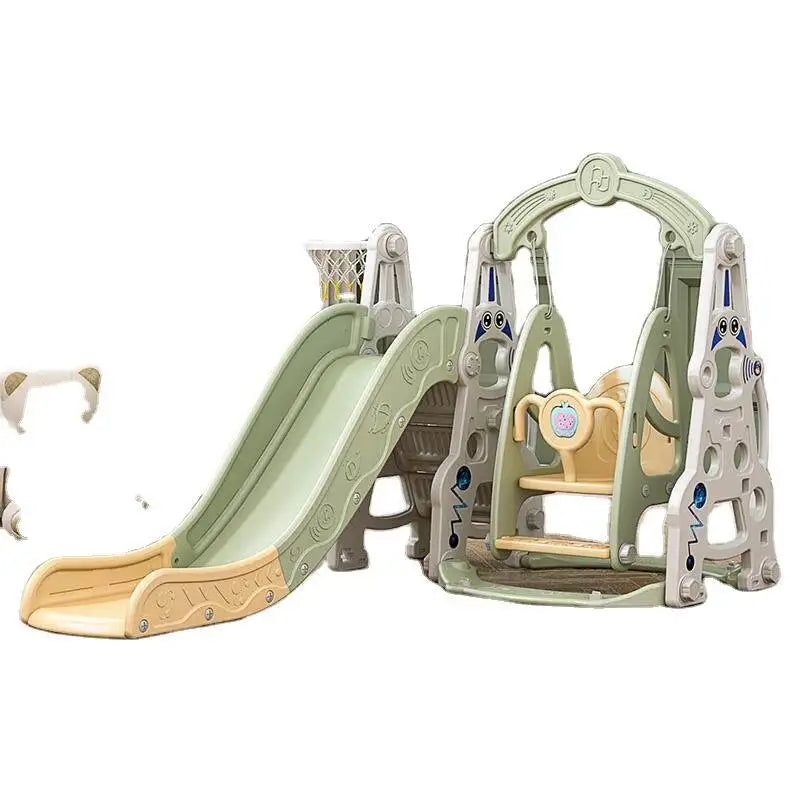 Four In One Toddler Playground Swing Slide Climber Hoop