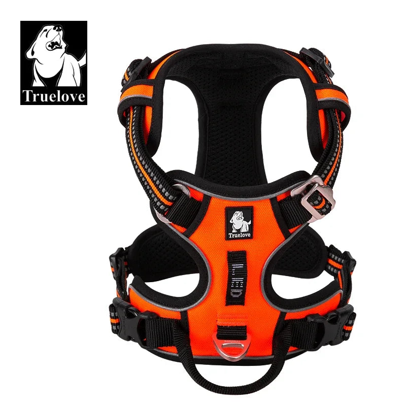 Truelove Premium Reflective Dog Harness in Camouflage Design