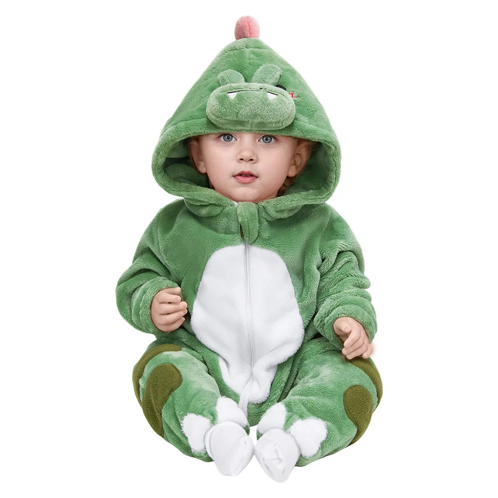 Dinosaur Cosplay Pajamas Jumpsuit For Kids Sleepwear