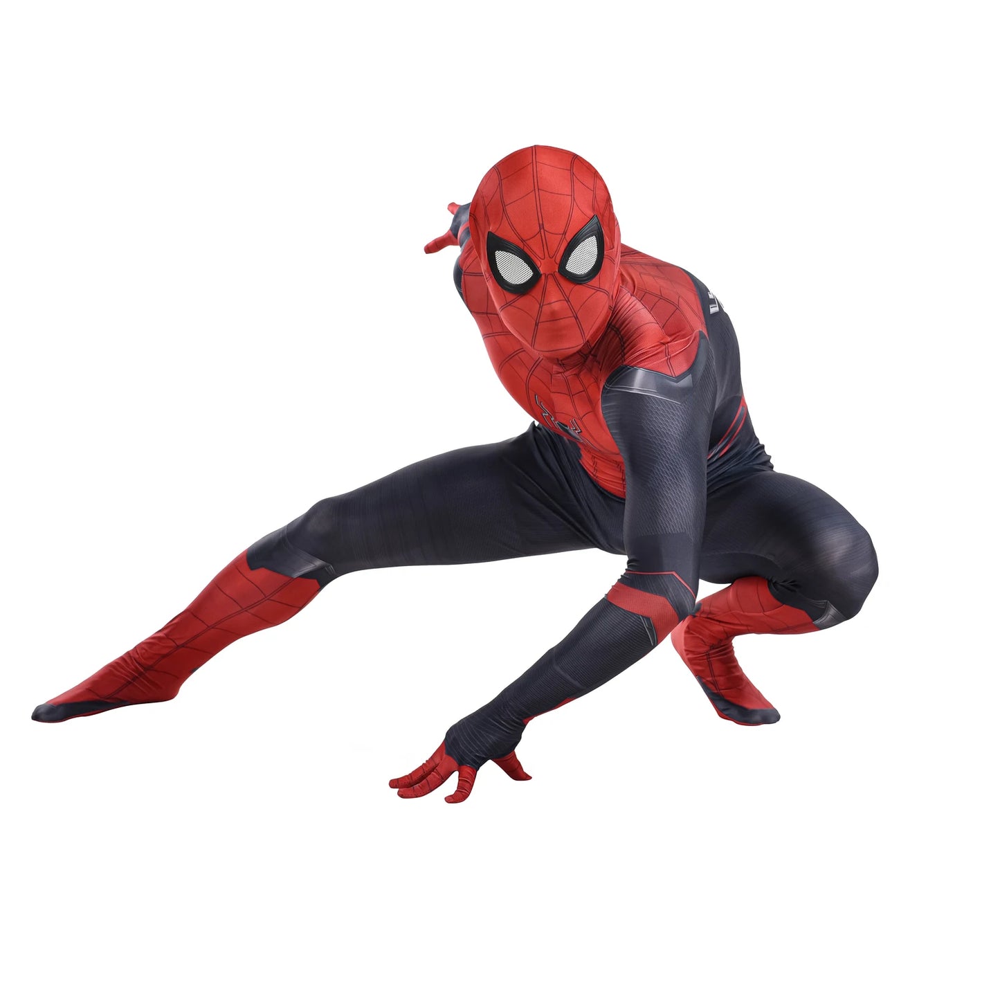 Far From Home Web Hero Costume Unisex Jumpsuit Mask