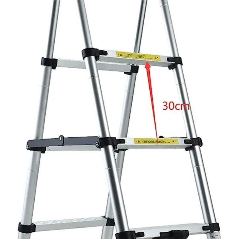 Aluminum A Frame Extension Telescoping Ladder For Home