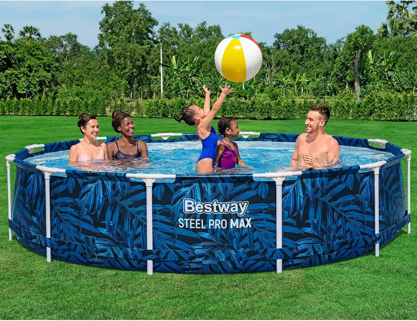 Steel Pro Max Round Pool Set With Tritech Construction