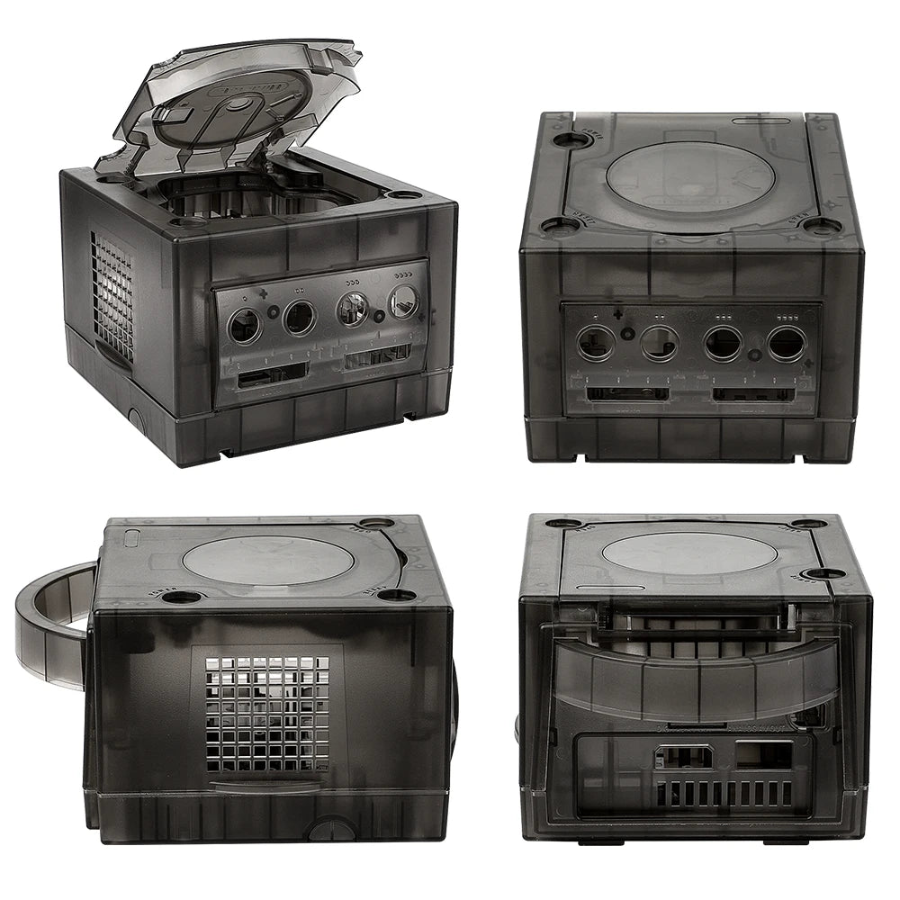 Transparent Replacement Case For Nintendo GameCube Console Housing