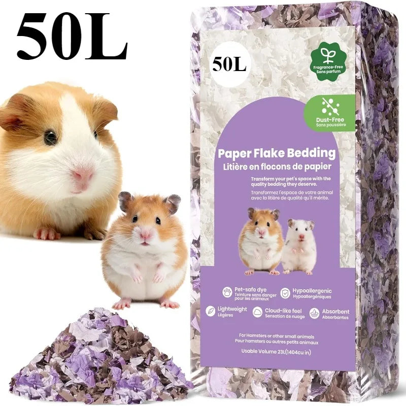 Natural Odor Control Pet Bedding for Small Animals 23L 50L