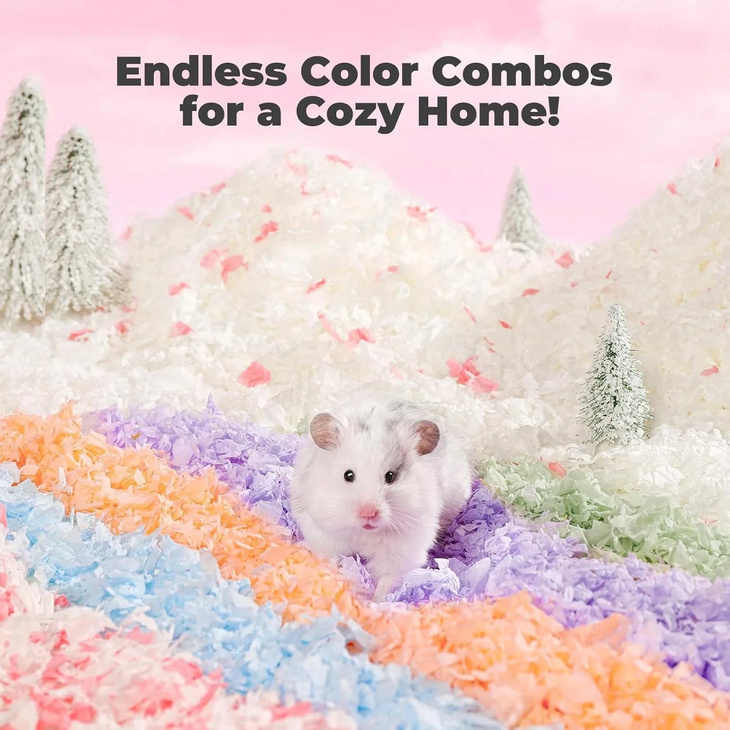 Natural Odor Control Pet Bedding for Small Animals 23L 50L