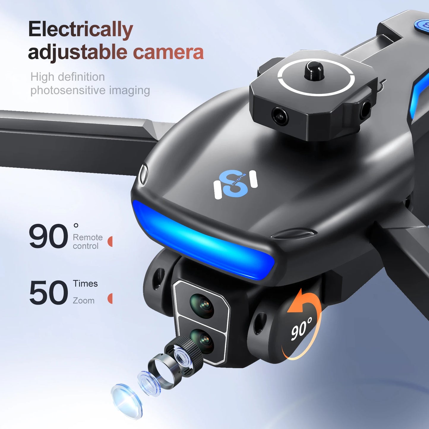 Foldable 4K Camera Drone with 40 Minutes Flight Time