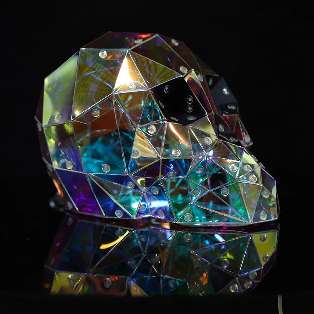 Prismatic Ghost Halloween Decor Lights For Spooky Atmosphere