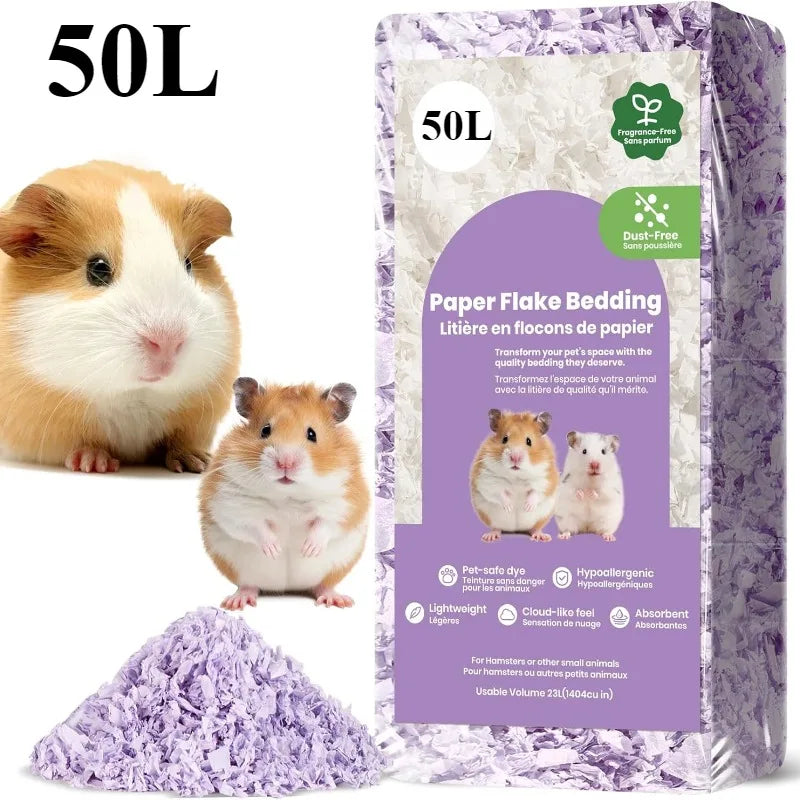Natural Odor Control Pet Bedding for Small Animals 23L 50L