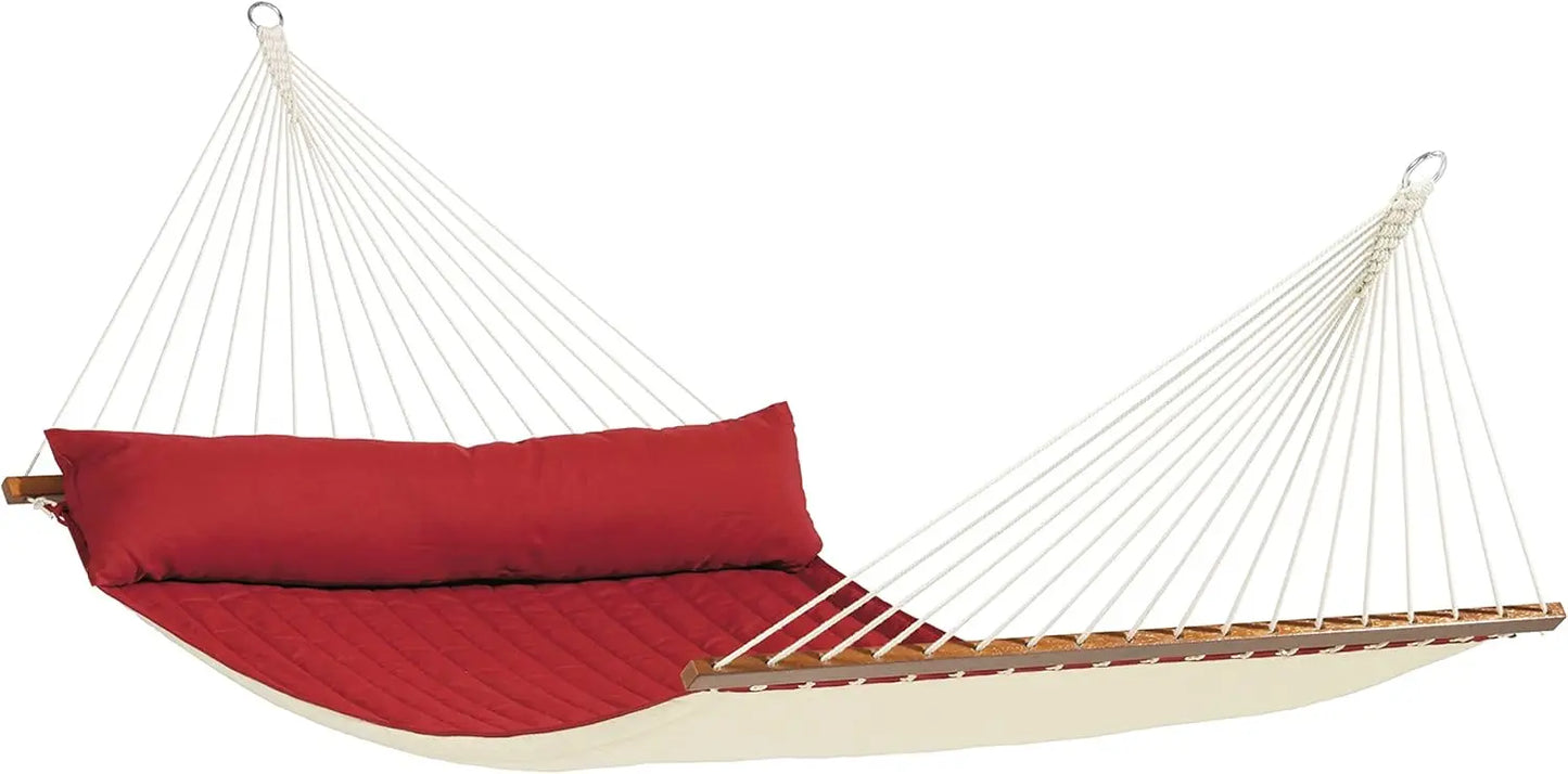 Alabama Red Pepper - Quilted Spreader Bar Hammock Size King