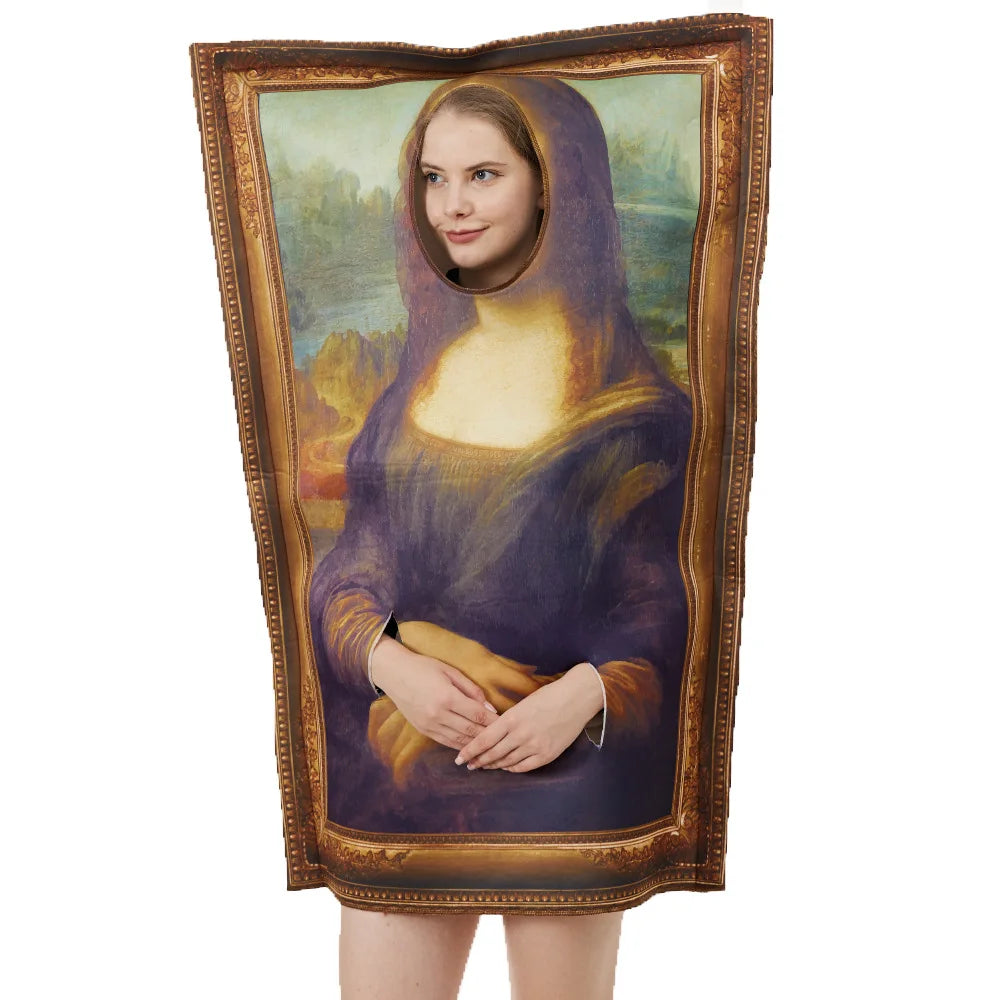 Famous Paintings Costume Mona Lisa And The Scream Dress Up
