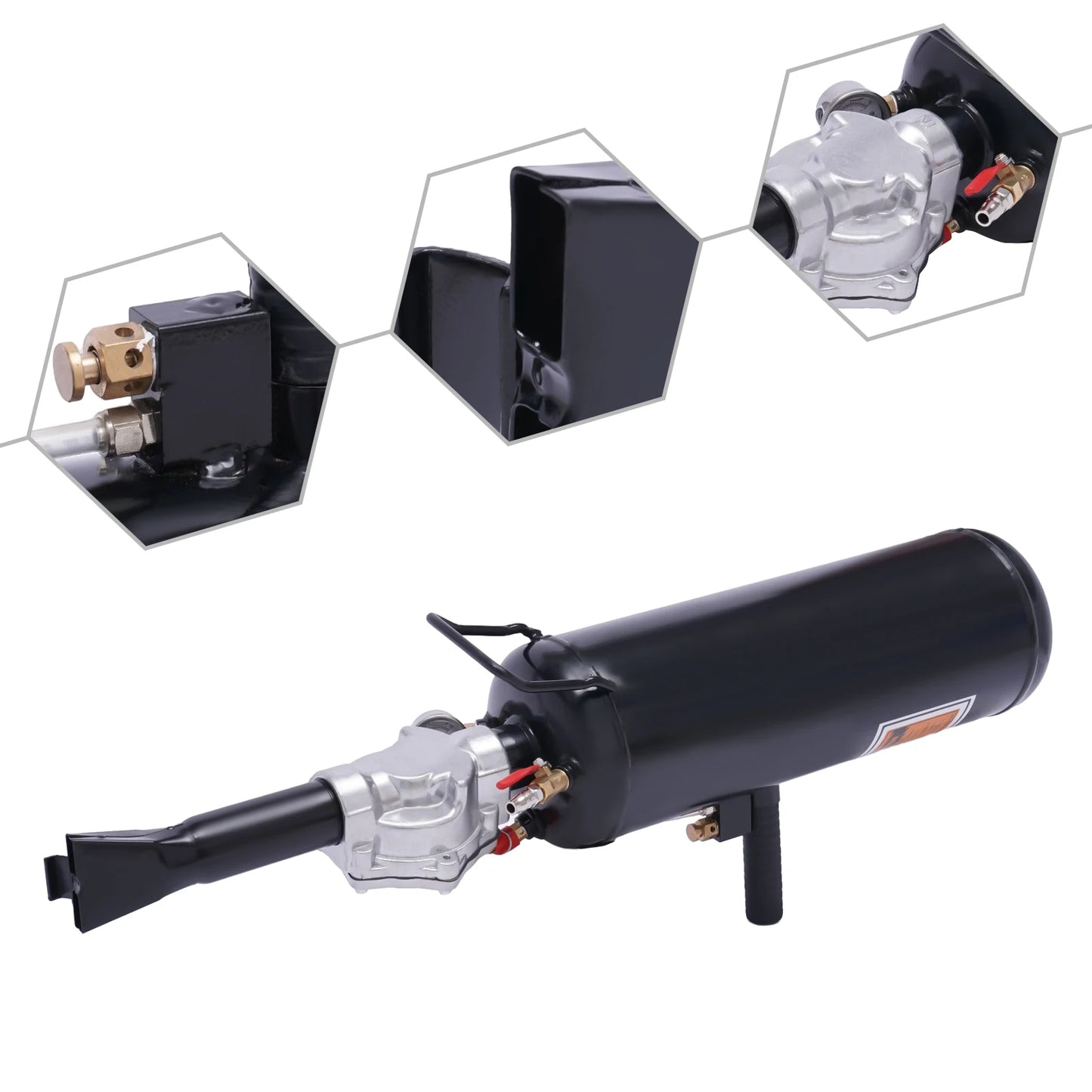 8L Air Tire Bead Seater 2.1Gallon Blaster Tool Trigger Seating Inflator Repair