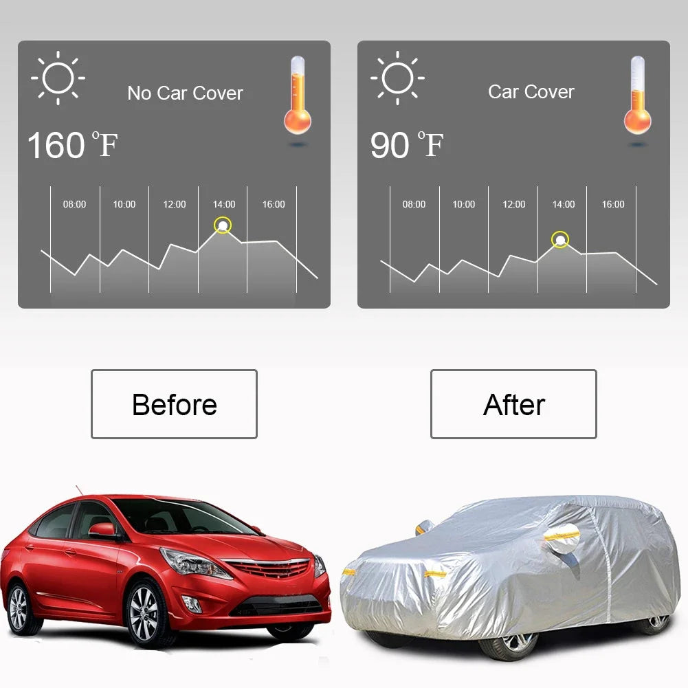 Universal SUV Cover Protector for All Weather Conditions