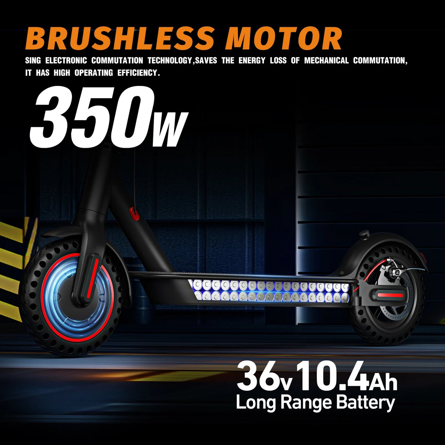 Foldable Electric Scooter with Dual Brake System and APP Support