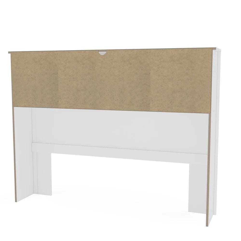 Madison Bookcase Headboard With Storage Shelves Modern Water Resistant