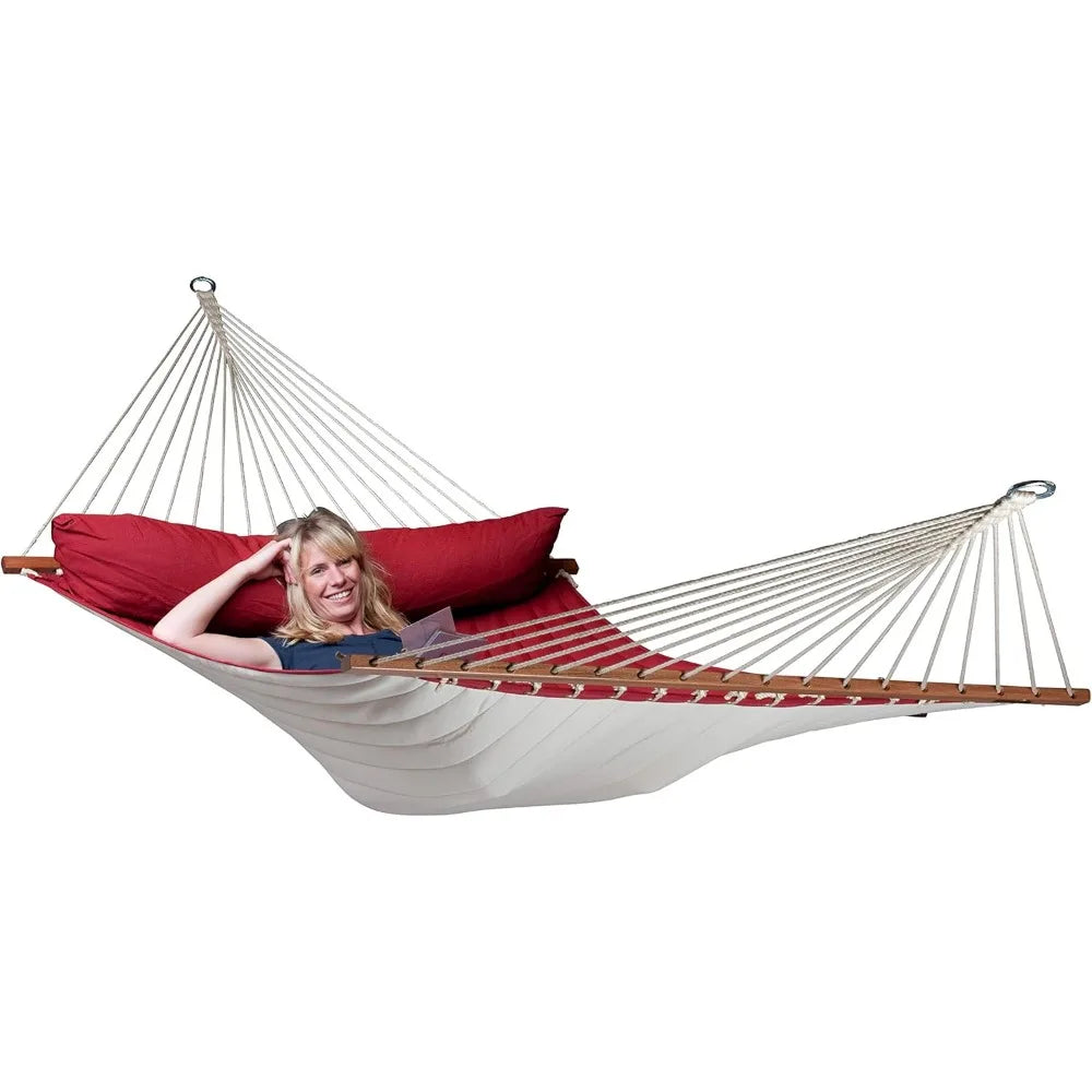 Alabama Red Pepper - Quilted Spreader Bar Hammock Size King