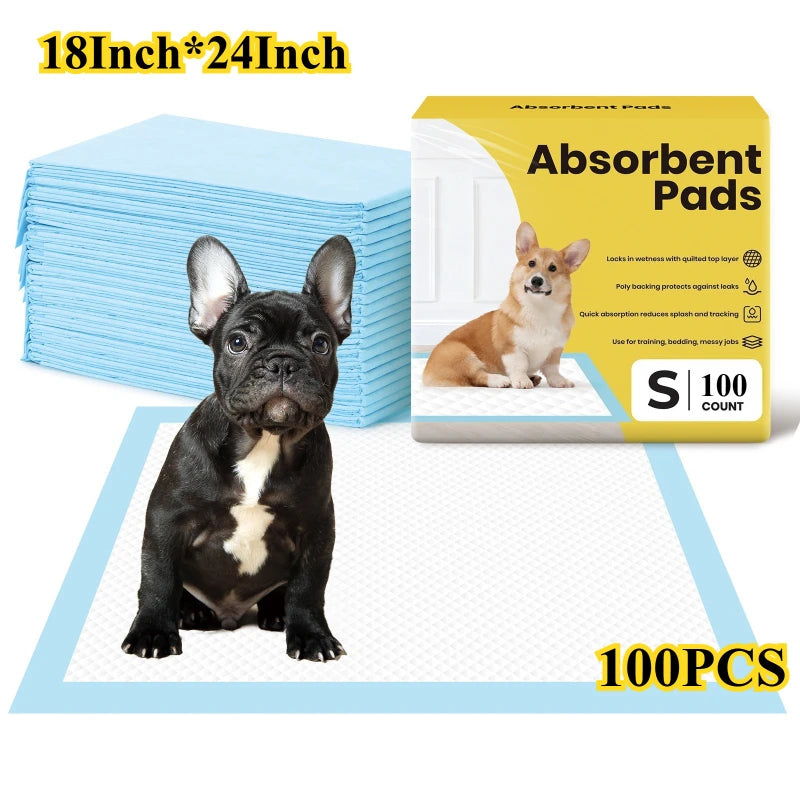 Leak-Proof Dog Pee Pads for Potty Training with Quick Dry Design