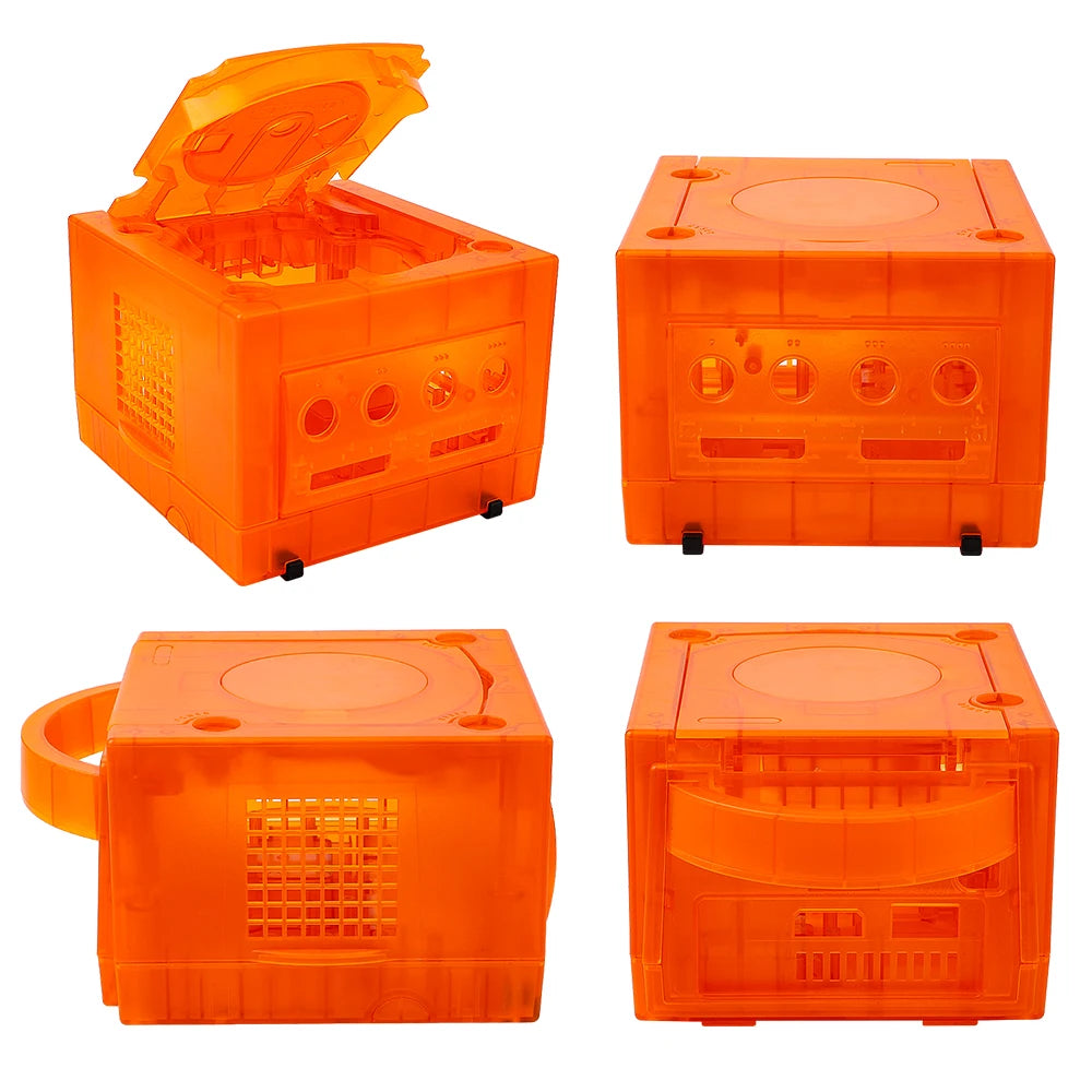 Transparent Replacement Case For Nintendo GameCube Console Housing