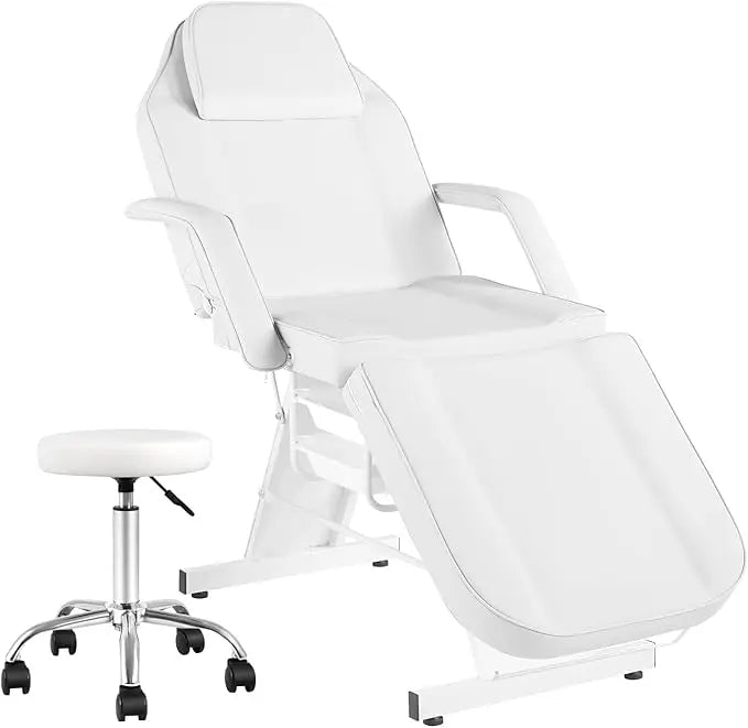 Adjustable Facial Massage Chair For Spa Esthetician And Tattoo Artist