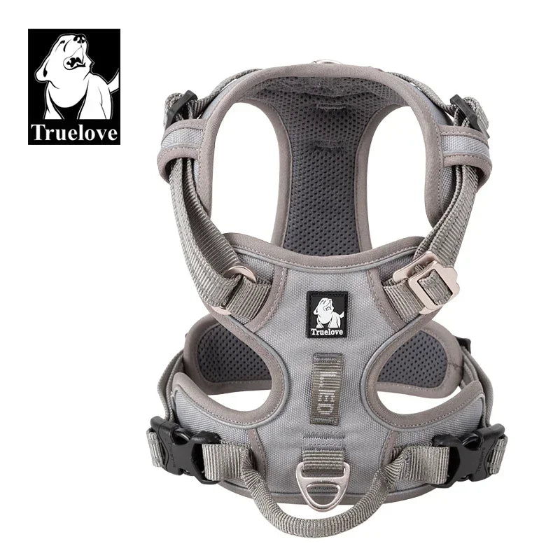 Truelove Premium Reflective Dog Harness in Camouflage Design