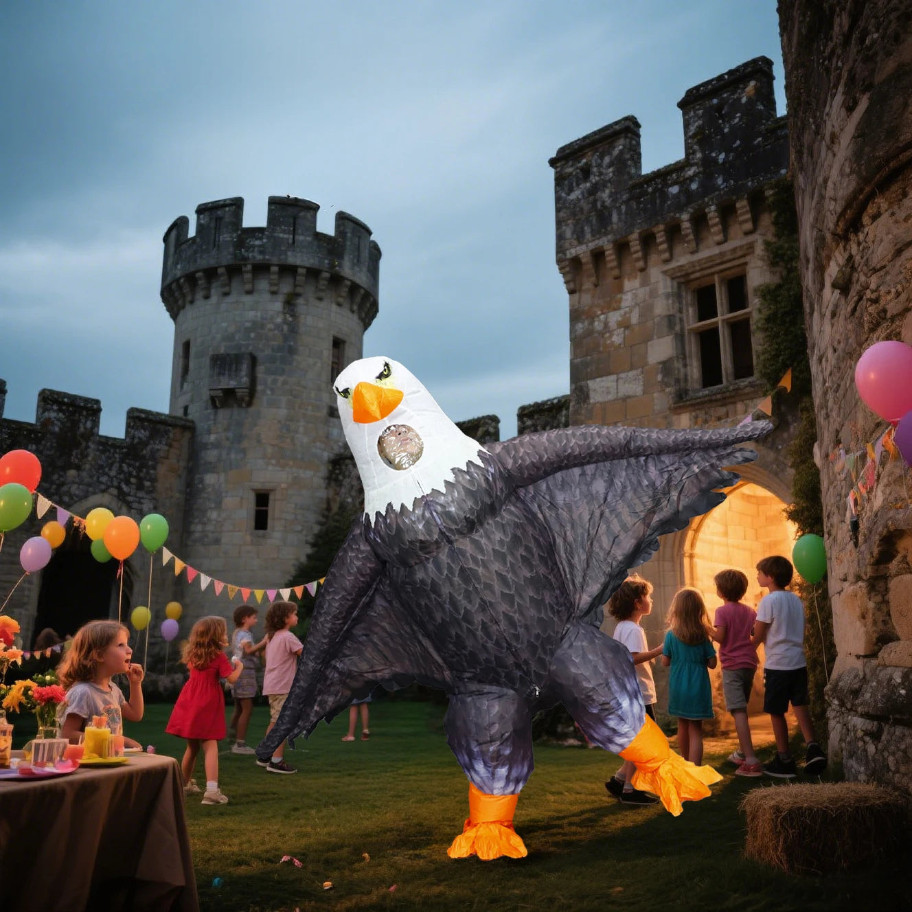 Eagle Inflatable Mascot Costume For Parades And Parties