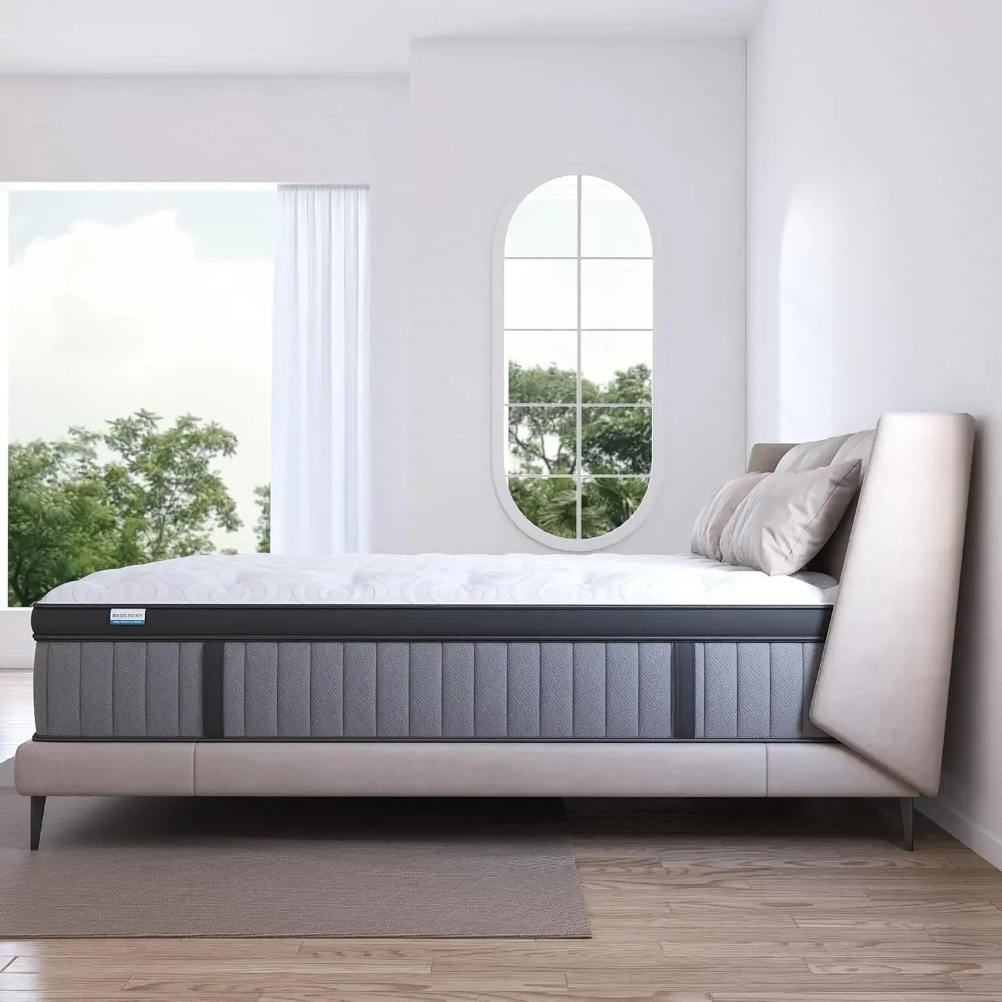Hybrid Memory Foam Mattress For Back Pain And Spine Alignment