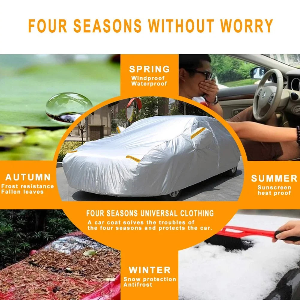 Universal SUV Cover Protector for All Weather Conditions