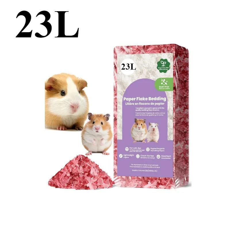 Natural Odor Control Pet Bedding for Small Animals 23L 50L