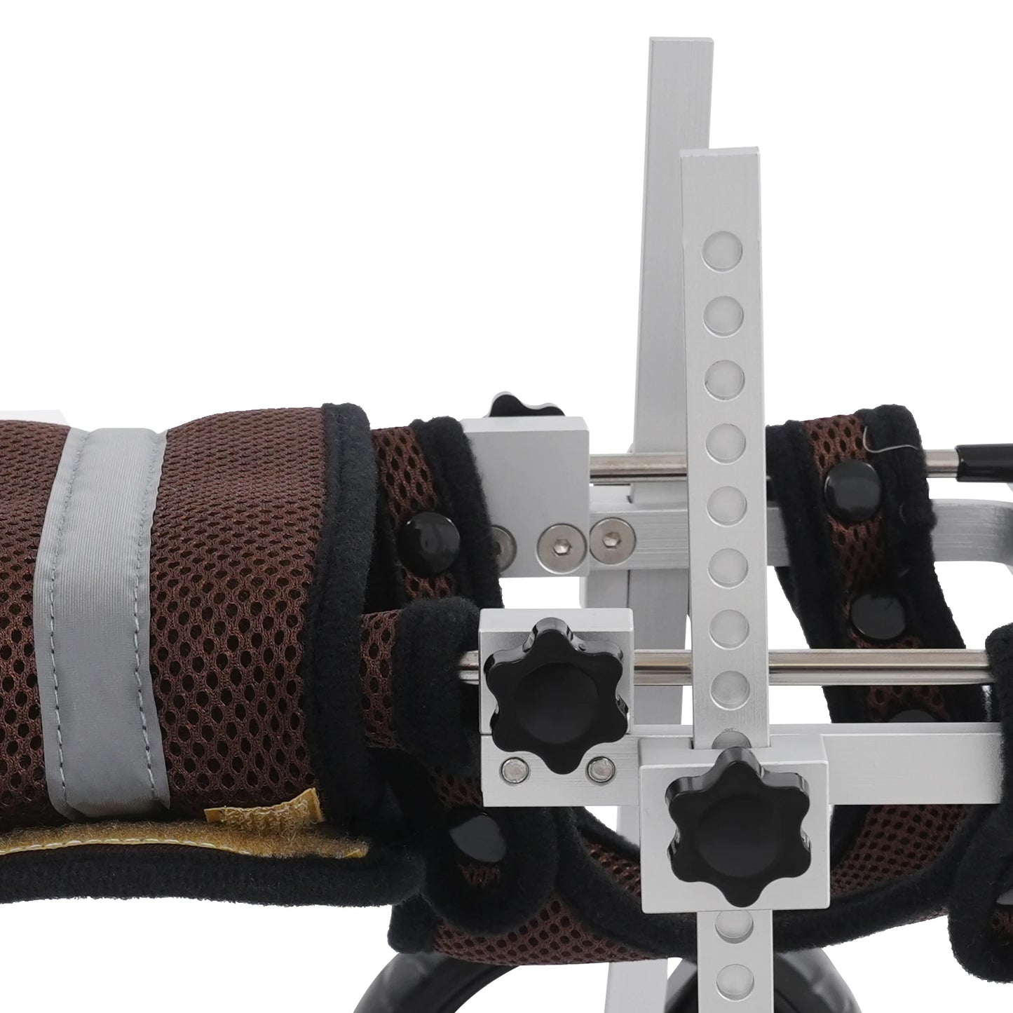 Adjustable Pet Wheelchair For Back Legs Aluminum Frame