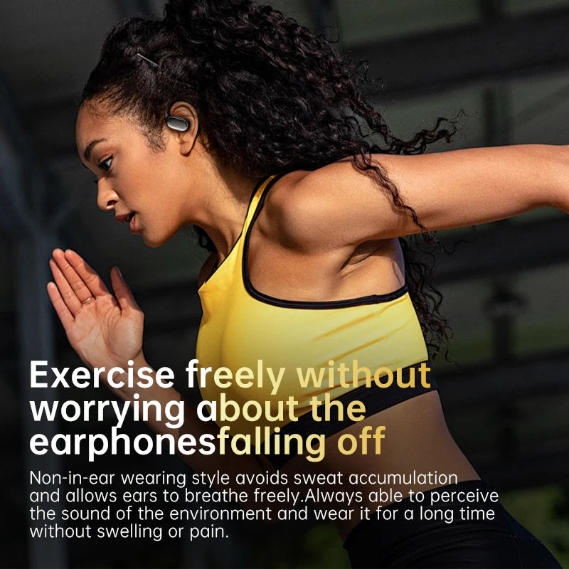 Pisen O1 OWS Open Ear Sports Bluetooth Headphones Pro