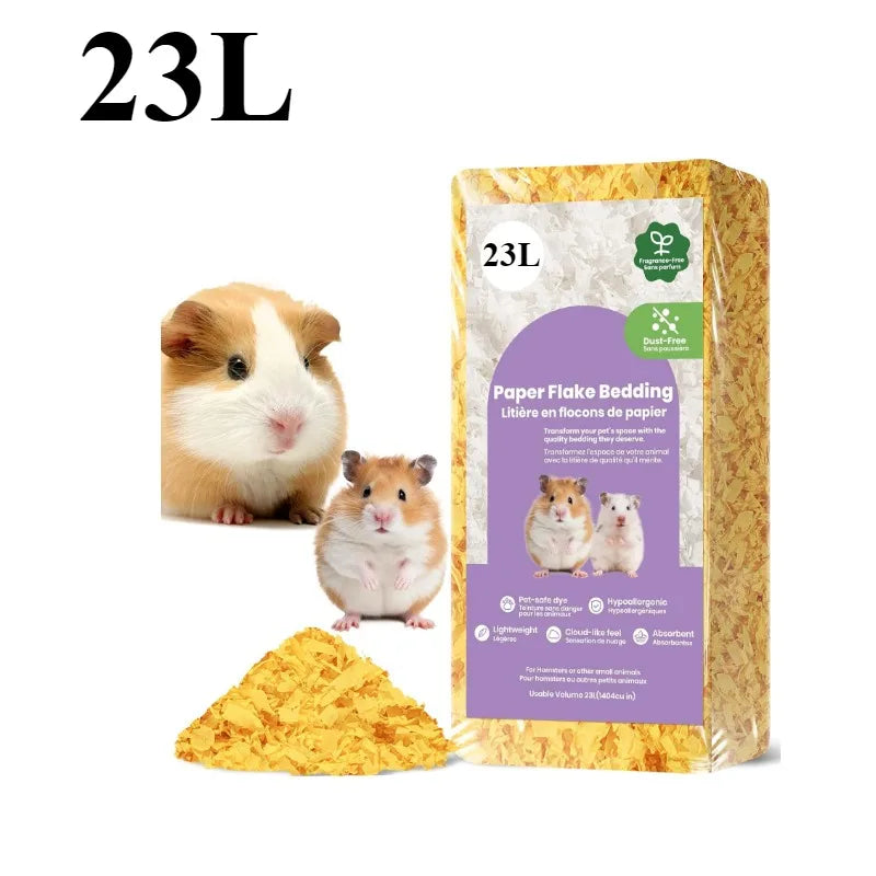 Natural Odor Control Pet Bedding for Small Animals 23L 50L