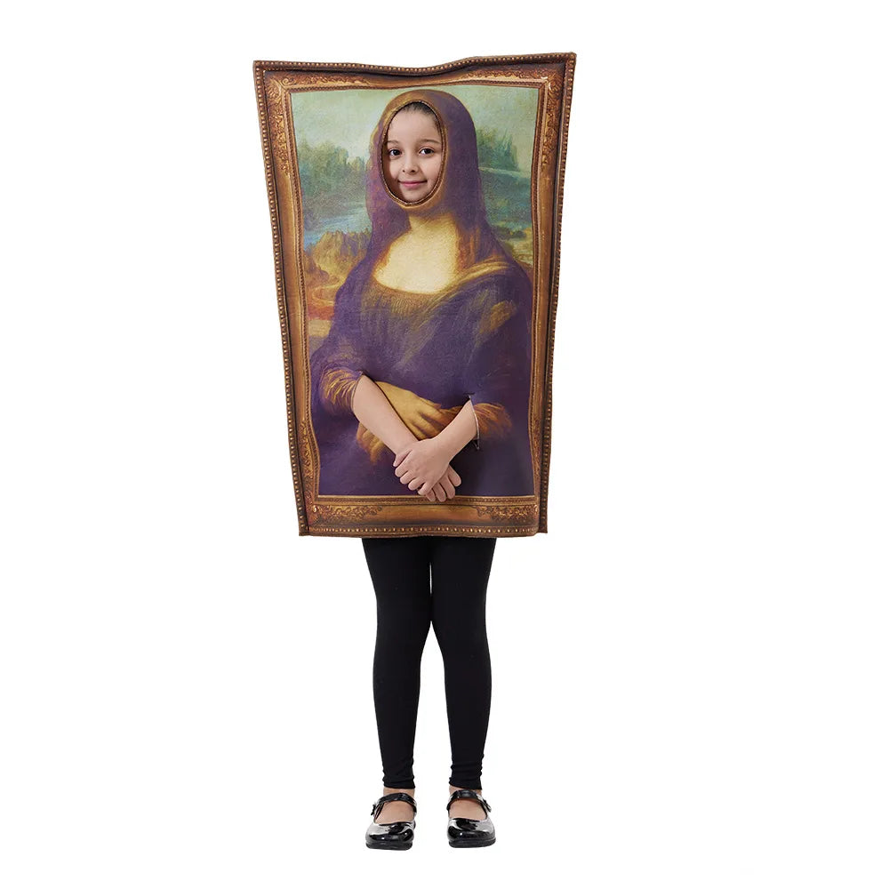 Famous Paintings Costume Mona Lisa And The Scream Dress Up