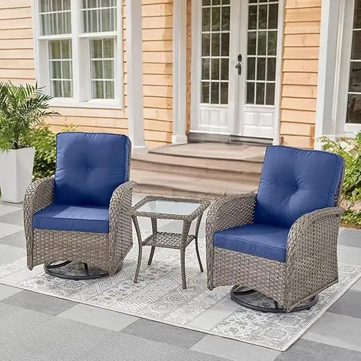 Outdoor Swivel Glider Chair for Patio and Deck Relaxation