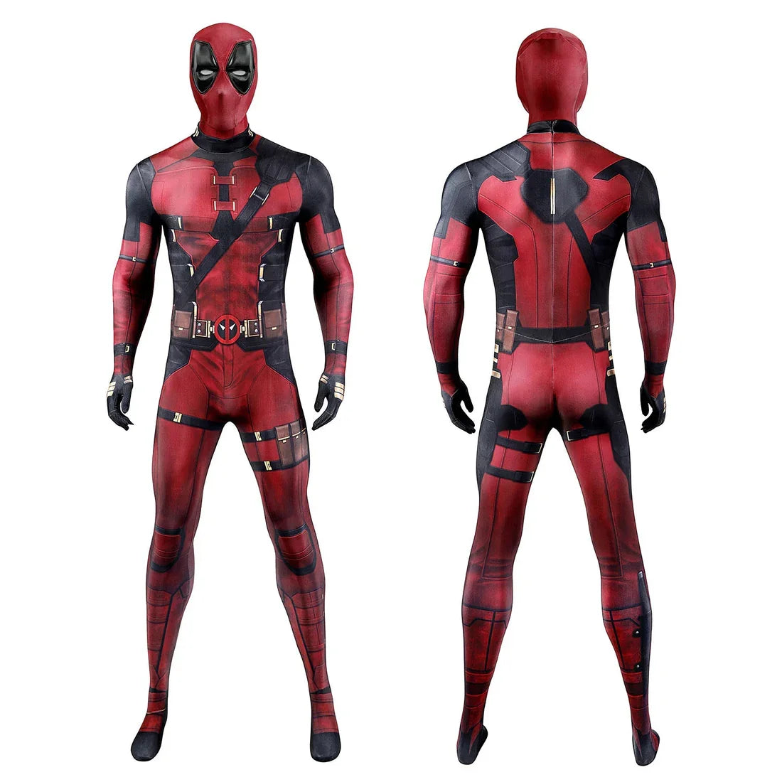Hero Costume Unisex Halloween Cosplay Bodysuit With Mask