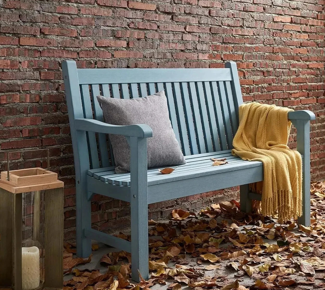 All Weather Garden Bench For Patio And Park Memorial